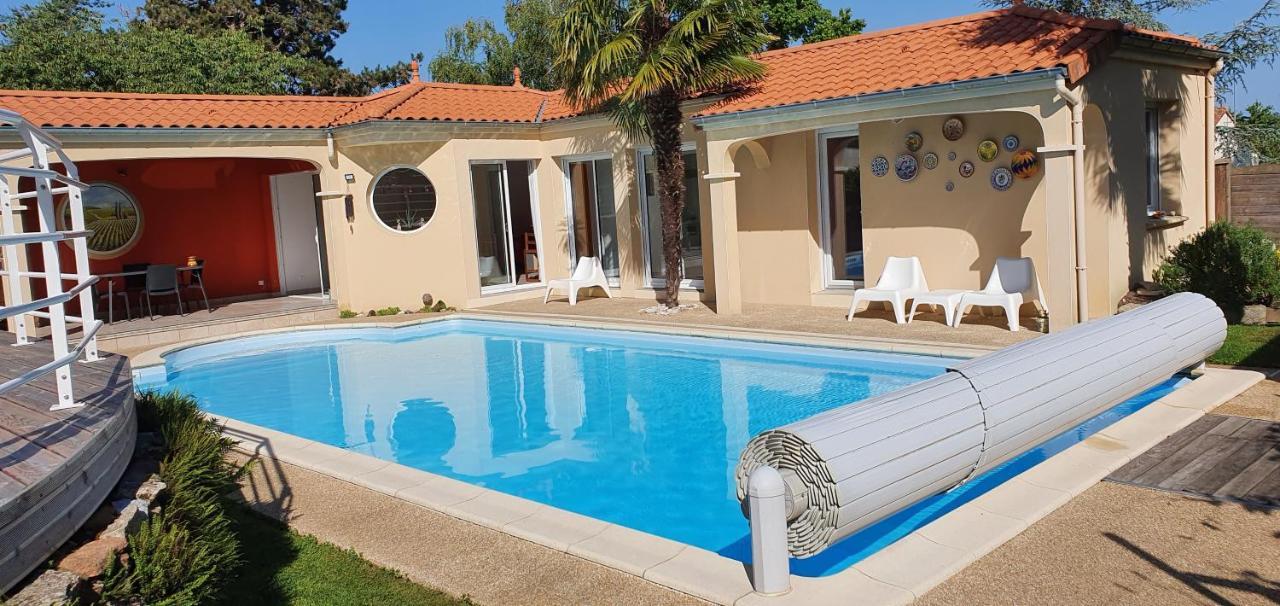 A La Topaze #Gite Calme #3 Pers #Piscine Privee #Cholet #Wifi Haut Debit #Preau #Cholet #Parc Japonais #Puy Du F Ou Le May-sur-Evre Eksteriør bilde