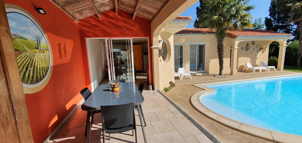 A La Topaze #Gite Calme #3 Pers #Piscine Privee #Cholet #Wifi Haut Debit #Preau #Cholet #Parc Japonais #Puy Du F Ou Le May-sur-Evre Eksteriør bilde